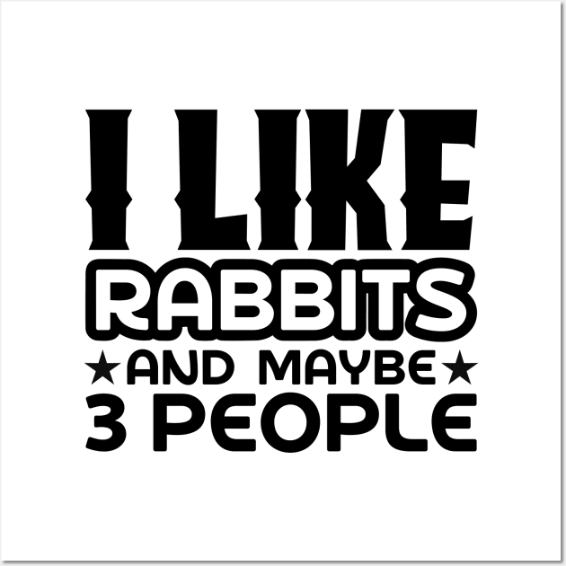 I like rabbits and maybe 3 people Wall Art by colorsplash